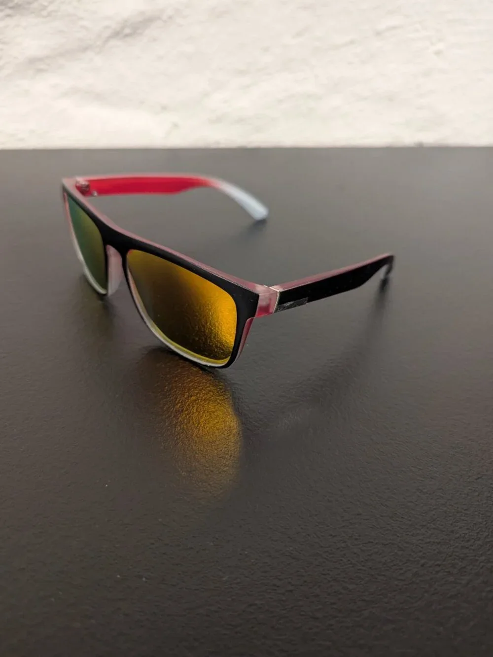Red & Black Reflective Shades